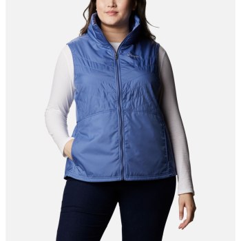 Columbia Gilet Dames, Mix It Around II Plus Size Blauw, 08DXHOPZE